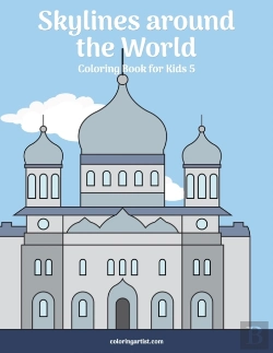 Bertrand.pt - Skylines Around The World Coloring Book For Kids 5