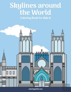 Bertrand.pt - Skylines Around The World Coloring Book For Kids 8