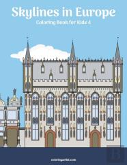 Skylines In Europe Coloring Book For Kids 4