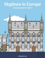 Skylines In Europe Coloring Book For Kids 4