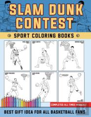 Slam Dunk Contest Coloring Books - Complete All Winners !