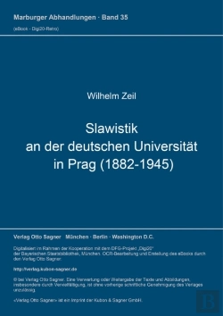 Bertrand.pt - Slawistik An Der Deutschen Universitaet In Prag (1882-1945)