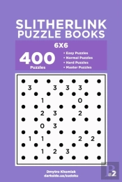 Slitherlink Puzzle Books - 400 Easy To Master Puzzles 6x6 (Volume 2)