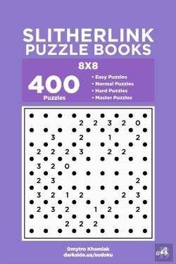 Bertrand.pt - Slitherlink Puzzle Books - 400 Easy To Master Puzzles 8x8 (Volume 4)