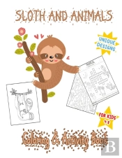 Sloth And Animals Coloring & Activity Book