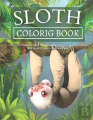 Sloth Coloring Book