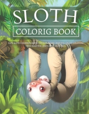 Sloth Coloring Book
