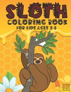 Bertrand.pt - Sloth Coloring Book For Kids Ages 3-5