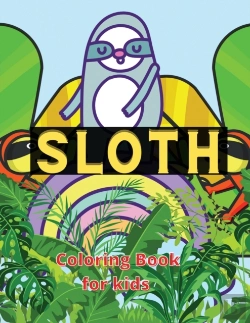 Bertrand.pt - Sloth Coloring Book For Kids