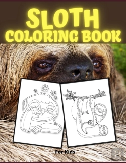 Bertrand.pt - Sloth Coloring Book For Kids