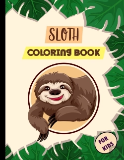 Bertrand.pt - Sloth Coloring Book For Kids