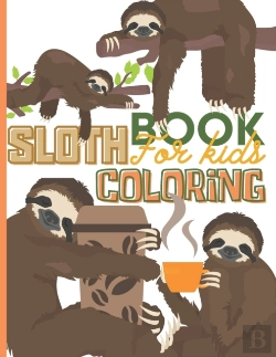 Bertrand.pt - Sloth Coloring Book For Kids