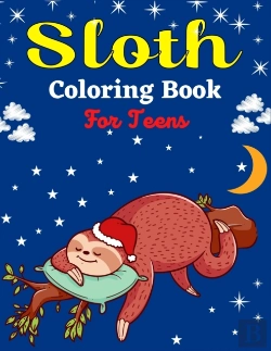 Bertrand.pt - Sloth Coloring Book For Teens