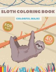 Sloth Coloring Book