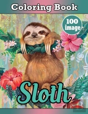 Sloth Coloring Book