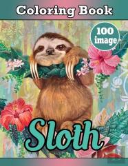 Sloth Coloring Book