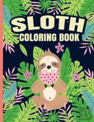 Sloth Coloring Book