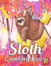 Sloth Coloring Book