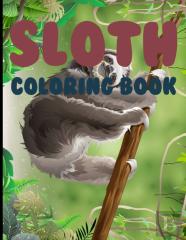 Sloth Coloring Book