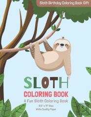 Sloth Coloring Book