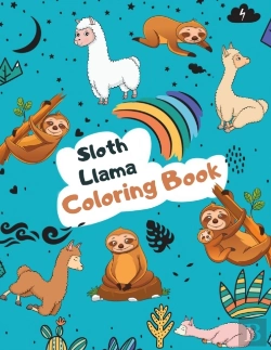 Bertrand.pt - Sloth Llama Coloring Book