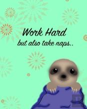 Sloth Notebook - Blank Lined Notebook