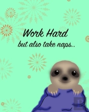 Sloth Notebook - Blank Lined Notebook