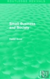 Small Business And Society (Routledge Revivals)