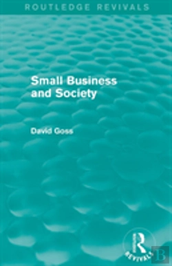 Bertrand.pt - Small Business And Society (Routledge Revivals)