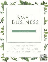 Small Business Logbook Expenses Income Tracker Monthly Budget Worksheet Weekly And Daily Expense Tracker