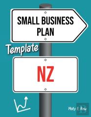 Small Business Plan Template Nz