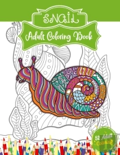 Snail Adult Coloring Book