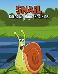 Snail Coloring Book For Kids