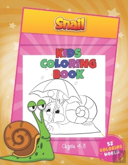 Bertrand.pt - Snail Kids Coloring Book Ages 4 - 8