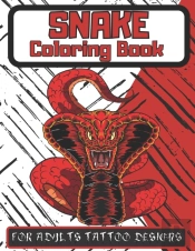 Snake Coloring Book For Adults Tattoo Designs