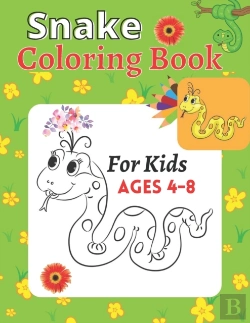 Bertrand.pt - Snake Coloring Book For Kids Ages 4-8