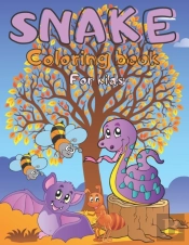 Snake Coloring Book For Kids