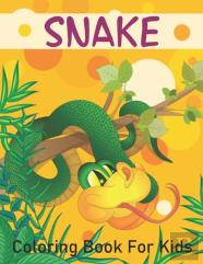 Snake Coloring Book For Kids