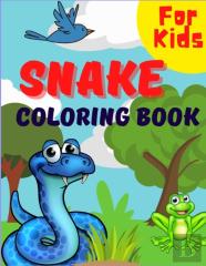 Snake Coloring Book For Kids