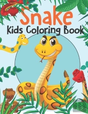 Snake Kids Coloring Book