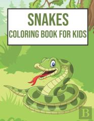 Snakes Coloring Book For Kids