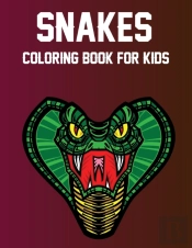 Snakes Coloring Book For Kids