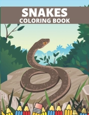 Snakes Coloring Book