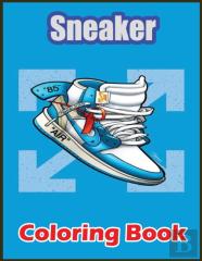 Sneaker Coloring Book