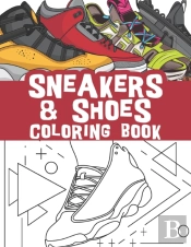 Sneakers And Shoes Coloring Book