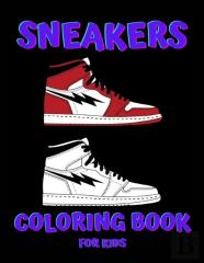 Sneakers Coloring Book For Kids