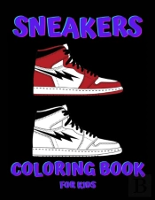 Sneakers Coloring Book For Kids