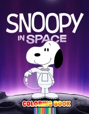 Snoopy In Space Coloring Book