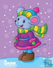 Snow Coloring Book 1, 2 & 3