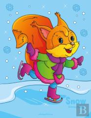 Snow Coloring Book 3